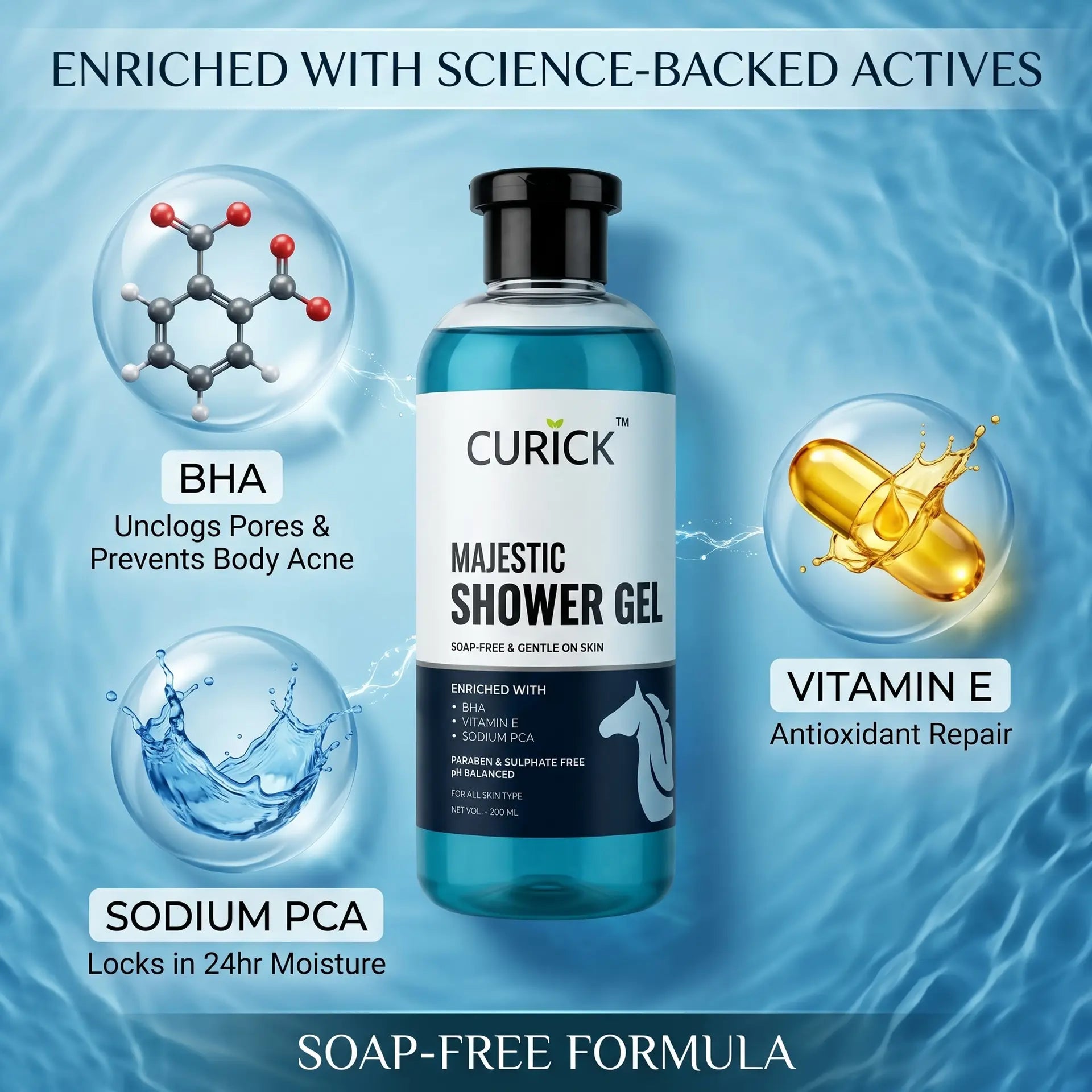 Body Wash Gel Majestic