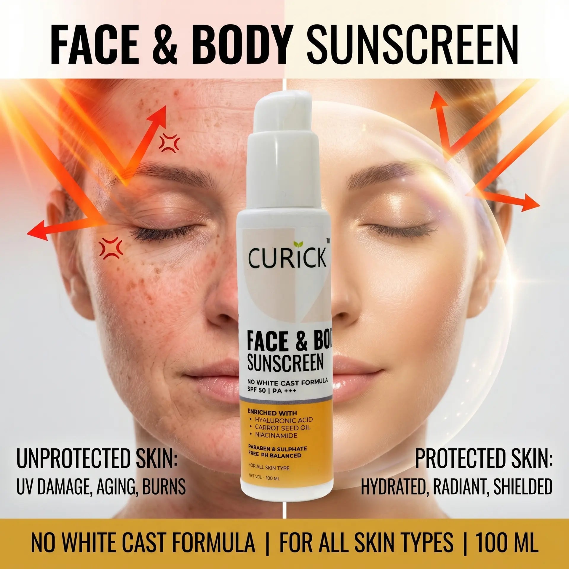 Sunscreen SPF 50 PA+++