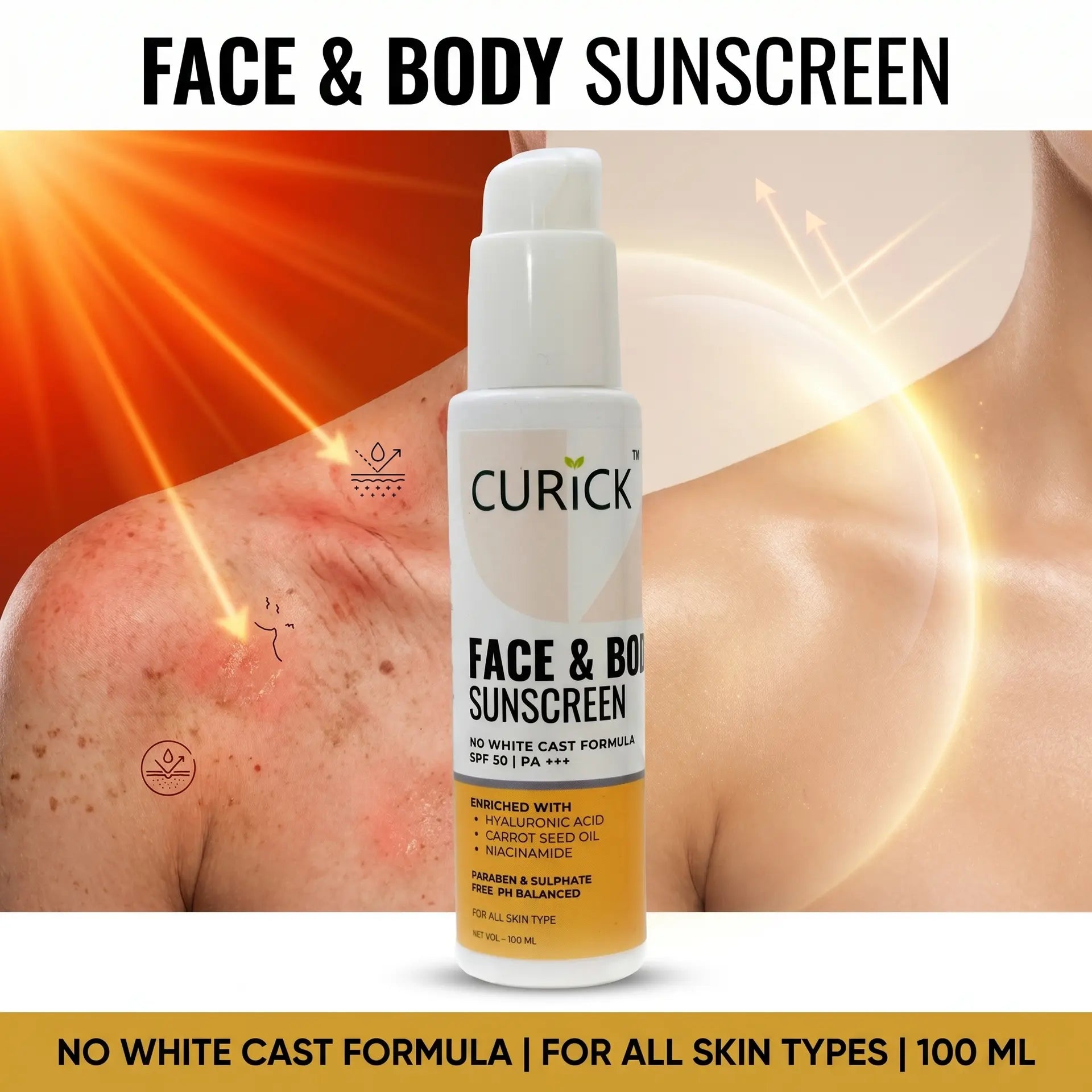 Sunscreen SPF 50 PA+++