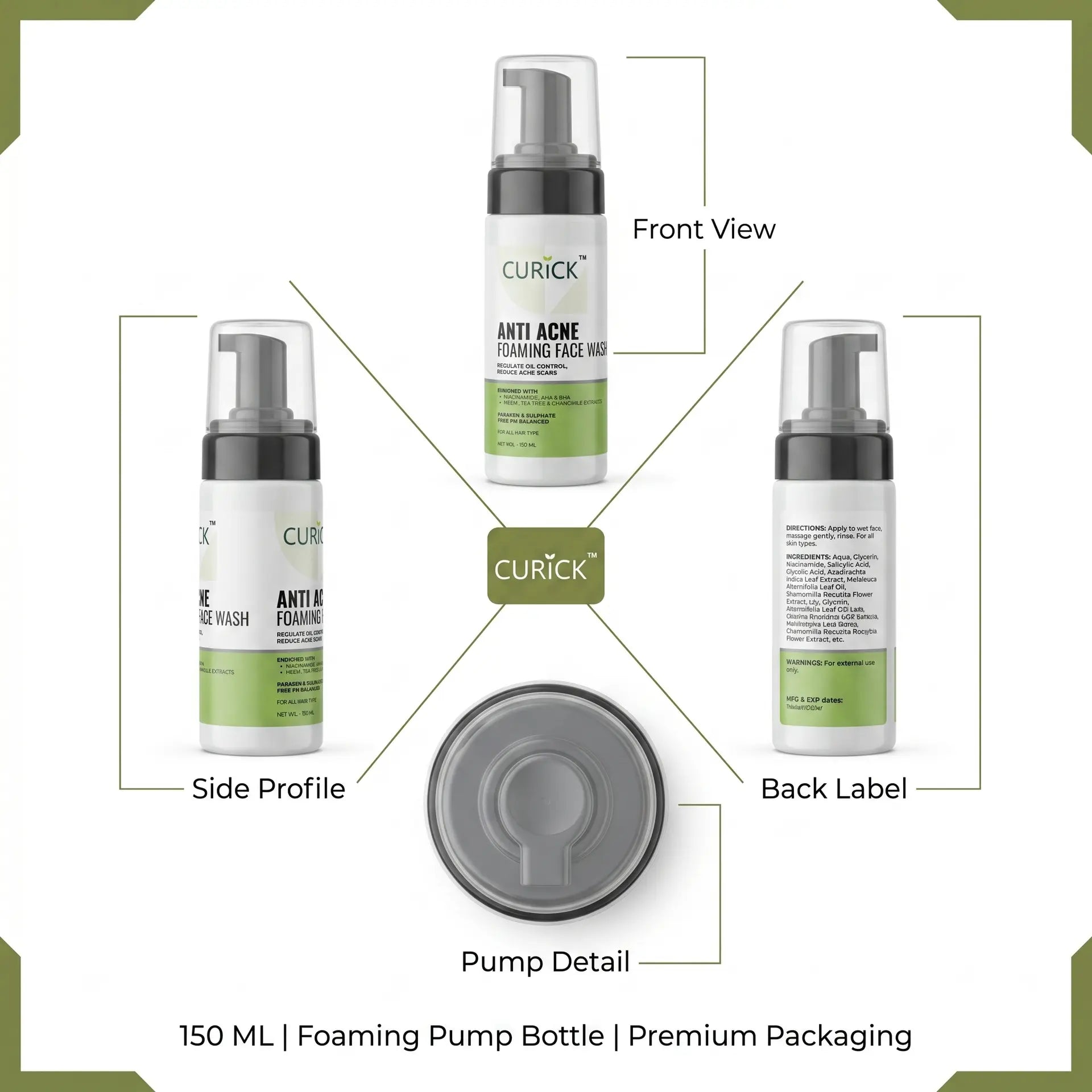 Anti Acne Foaming Face Wash SF